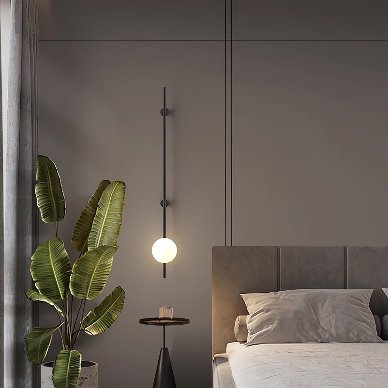Vitheiel Modern Minimalist Glass Wall Light - Letslighting