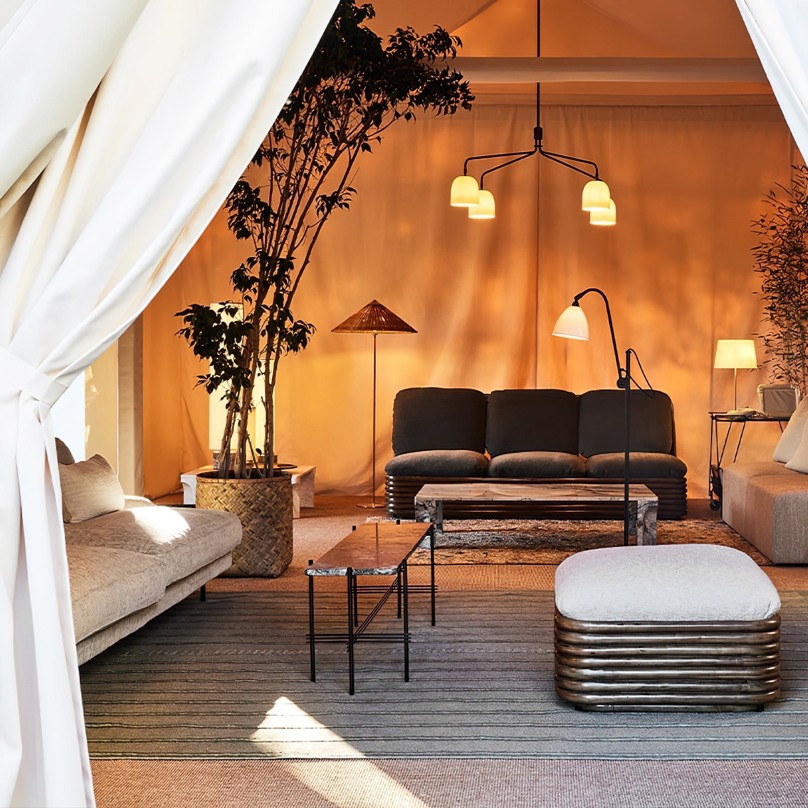 Aursolos Vintage Industrial Chandelier - Letslighting