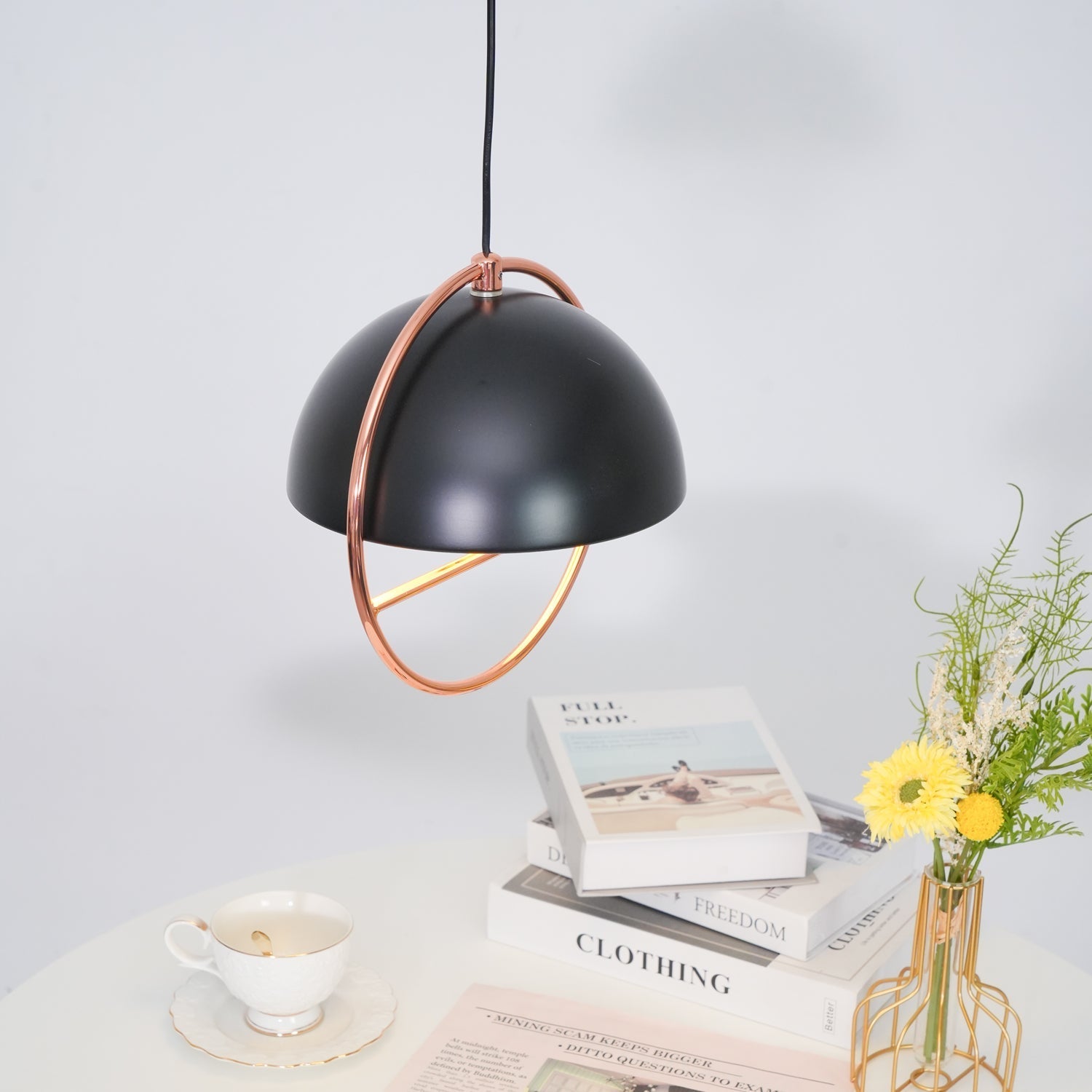 Zephira Steel Classic Pendant Lamp - Letslighting