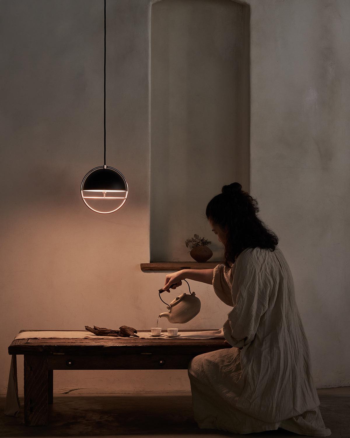 Zephira Steel Classic Pendant Lamp - Letslighting