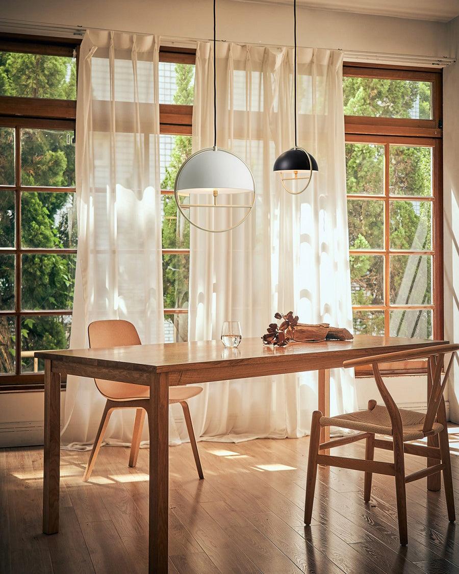 Zephira Steel Classic Pendant Lamp - Letslighting
