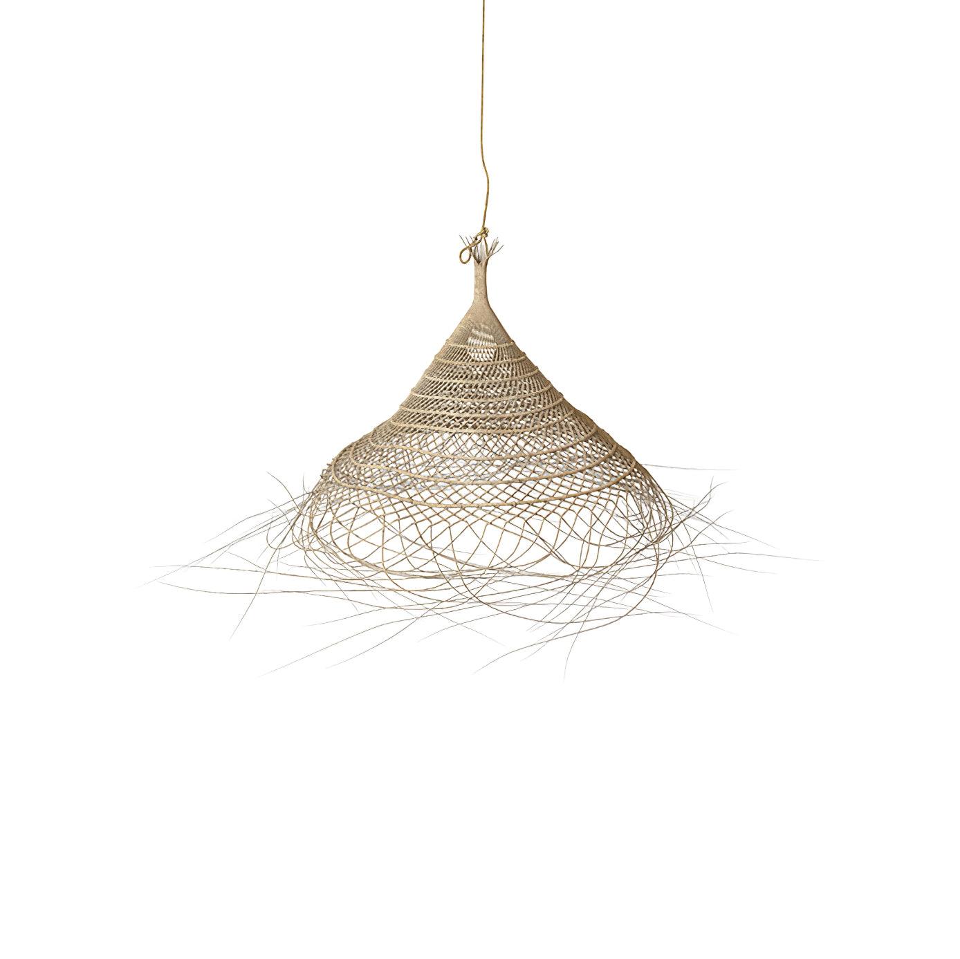 Wickora Vintage Wicker Pendant Lamp - Letslighting
