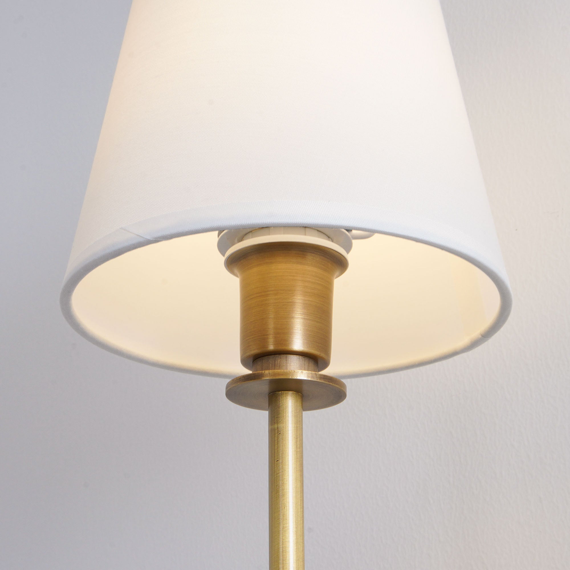 Silva Tapered Shade Wall Lamp Fabric