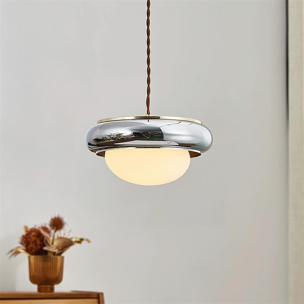 Quillon Wood Ring Pendant Lamp - Letslighting
