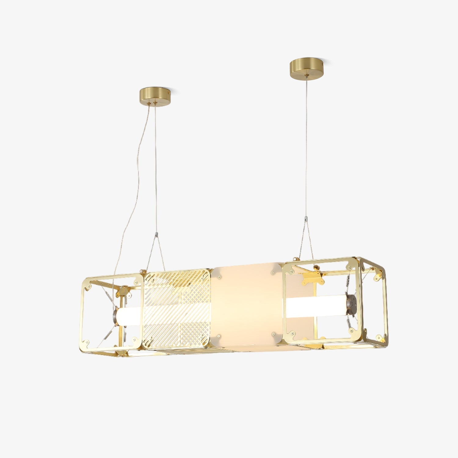 Atheor Premium Nordic Art Brass Pendant Lamp - Letslighting