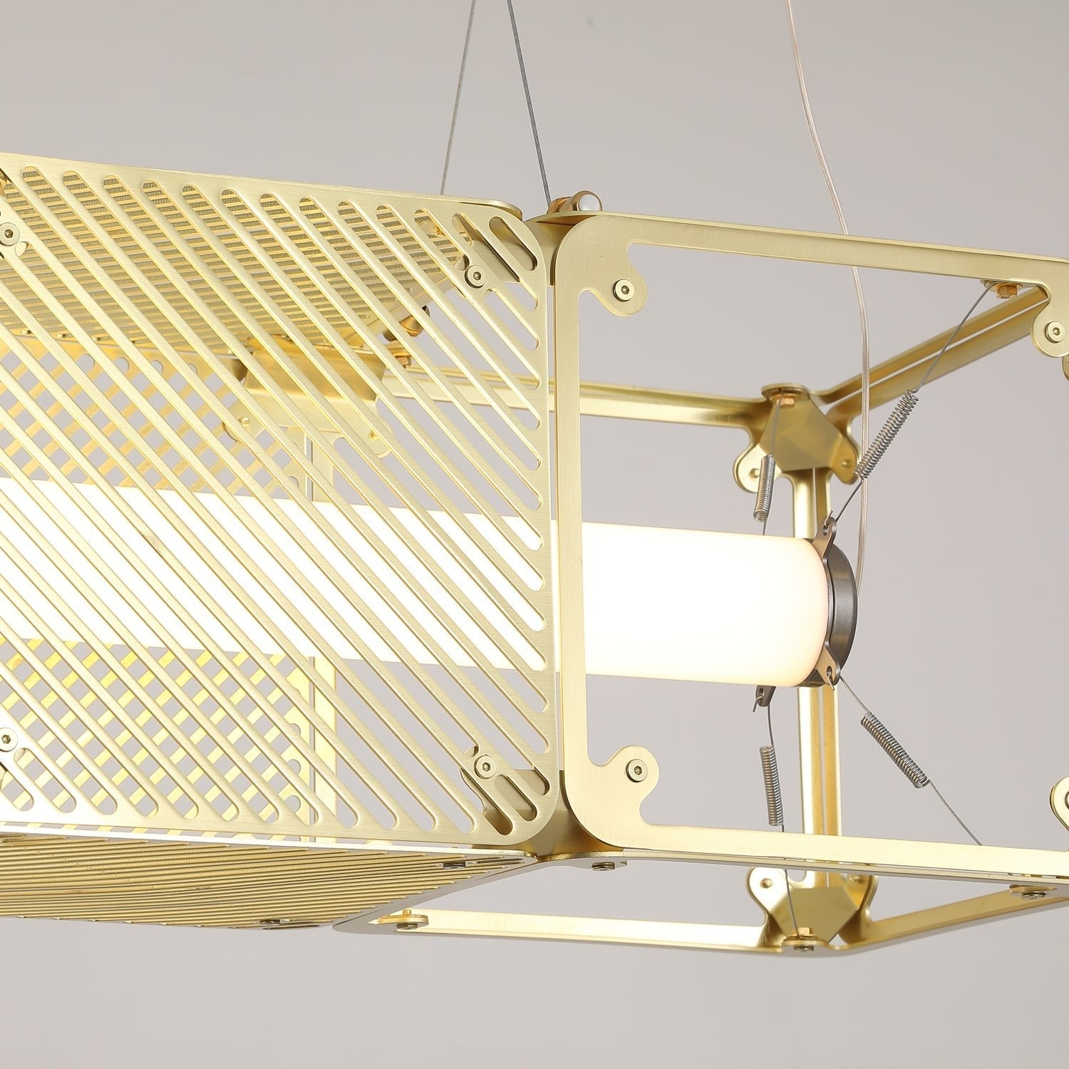 Atheor Premium Nordic Art Brass Pendant Lamp - Letslighting