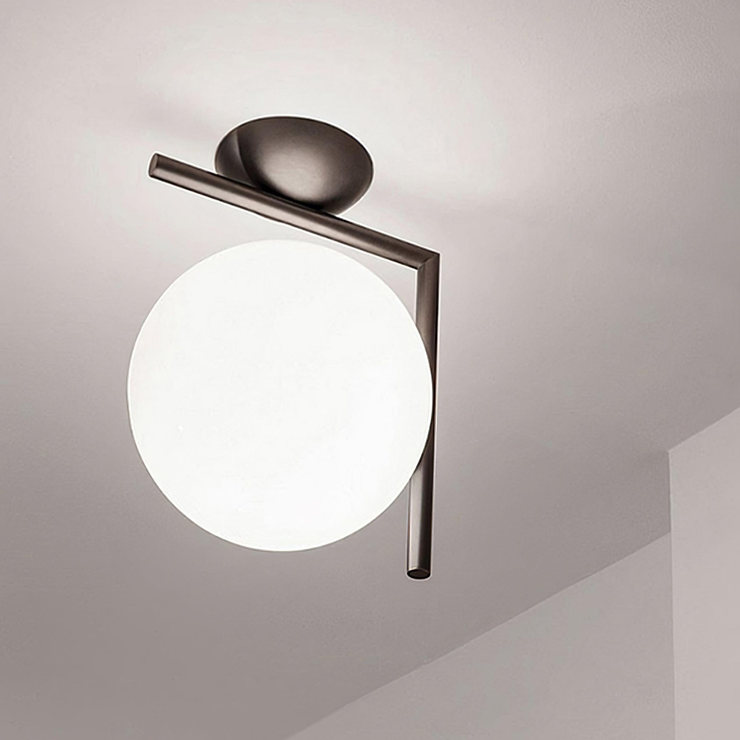 Joanna Modern Minimalist Opal Blown Glass Wall Lamp - Letslighting