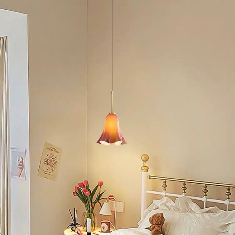 Arisha Vintage Simple Pendant Light Glass Bedroom Living Room - Letslighting