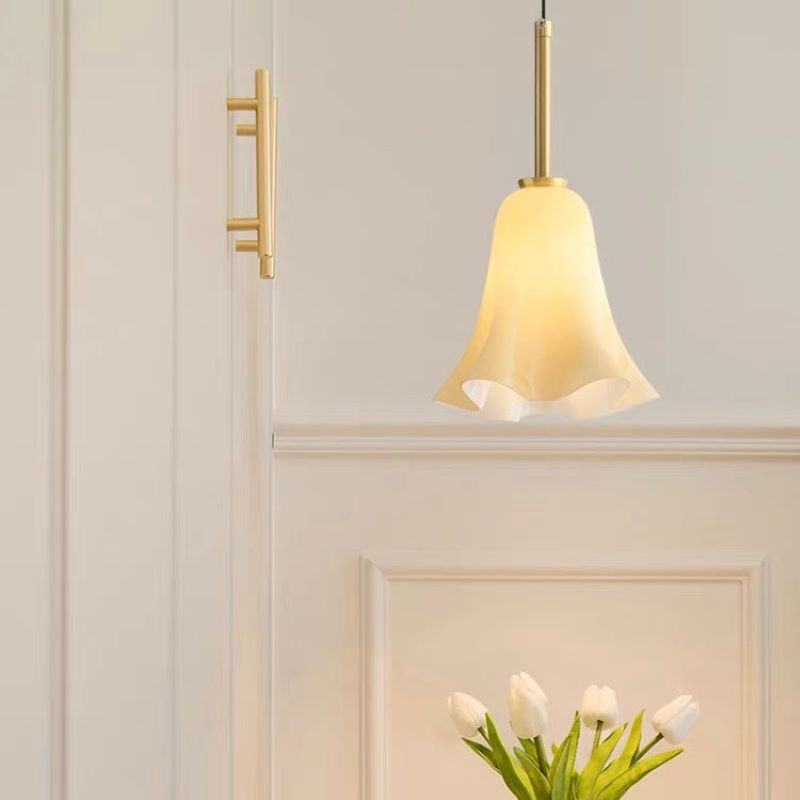 Arisha Vintage Simple Pendant Light Glass Bedroom Living Room - Letslighting