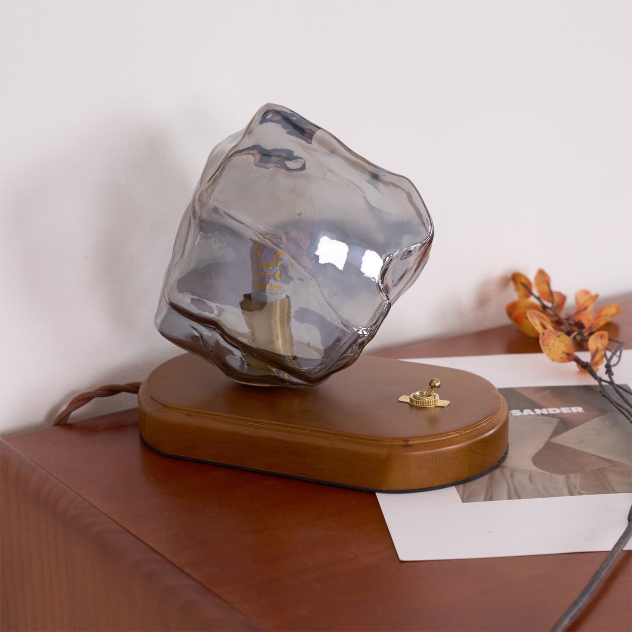 Maris Wood Artistic Table Lamp - Letslighting