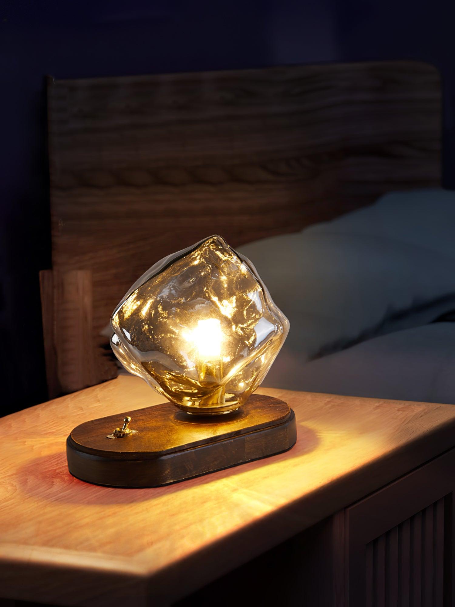 Maris Wood Artistic Table Lamp - Letslighting