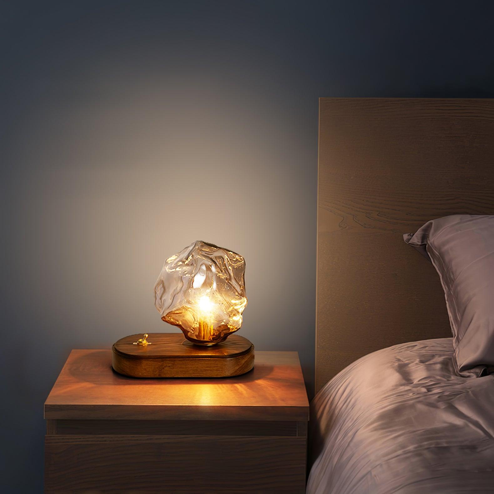 Maris Wood Artistic Table Lamp - Letslighting