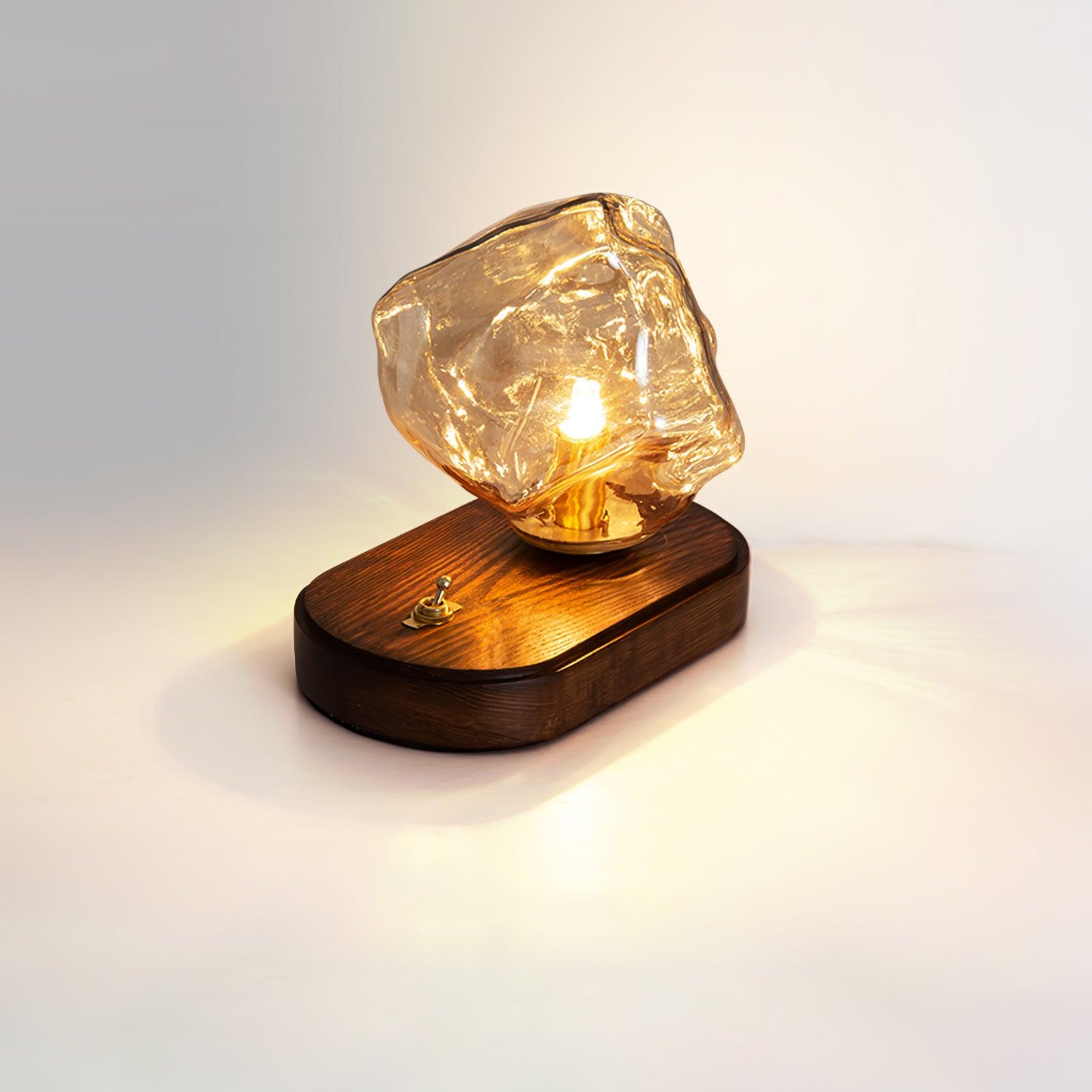 Maris Wood Artistic Table Lamp - Letslighting