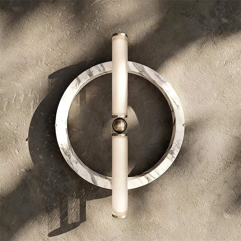 Mymira Modern Minimalist Ice Marble Wall Lamp - Letslighting
