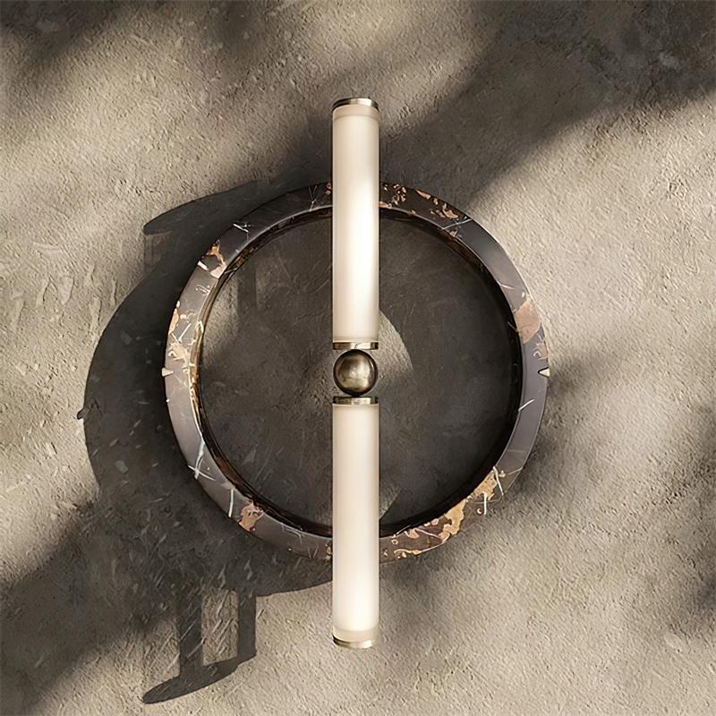 Mymira Modern Minimalist Ice Marble Wall Lamp - Letslighting