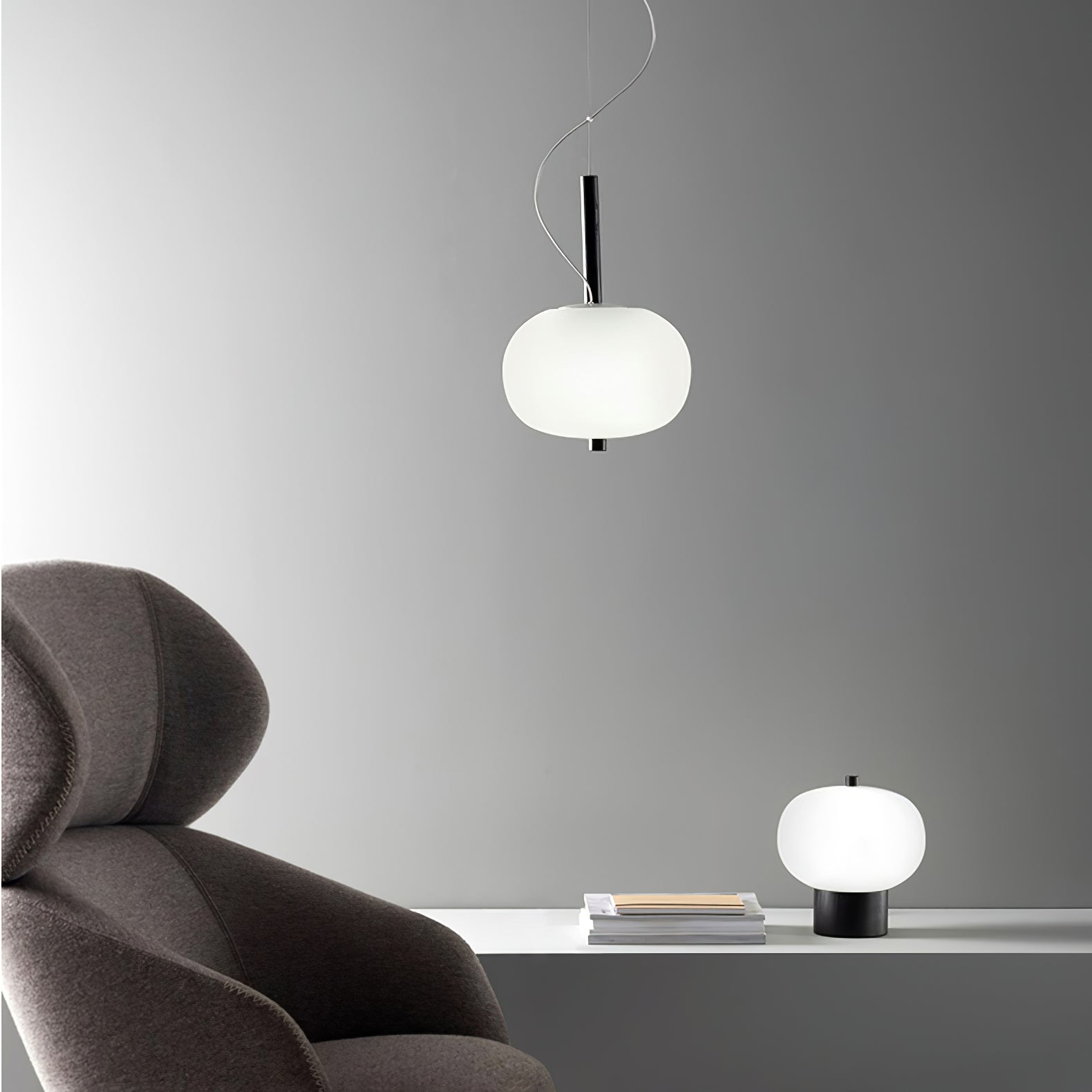 Duality Modern Glass Pendant Light - Letslighting