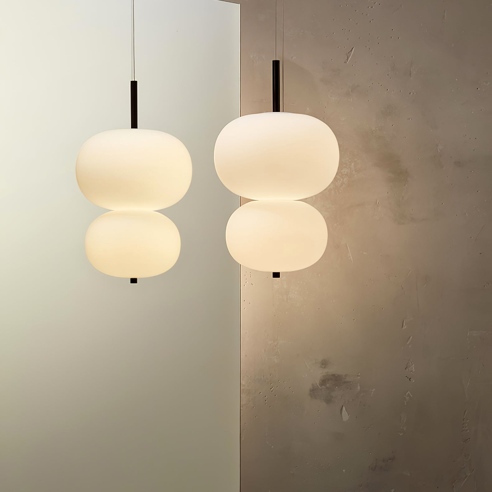 Duality Modern Glass Pendant Light - Letslighting