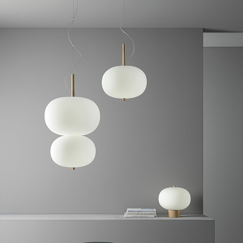 Duality Modern Glass Pendant Light - Letslighting