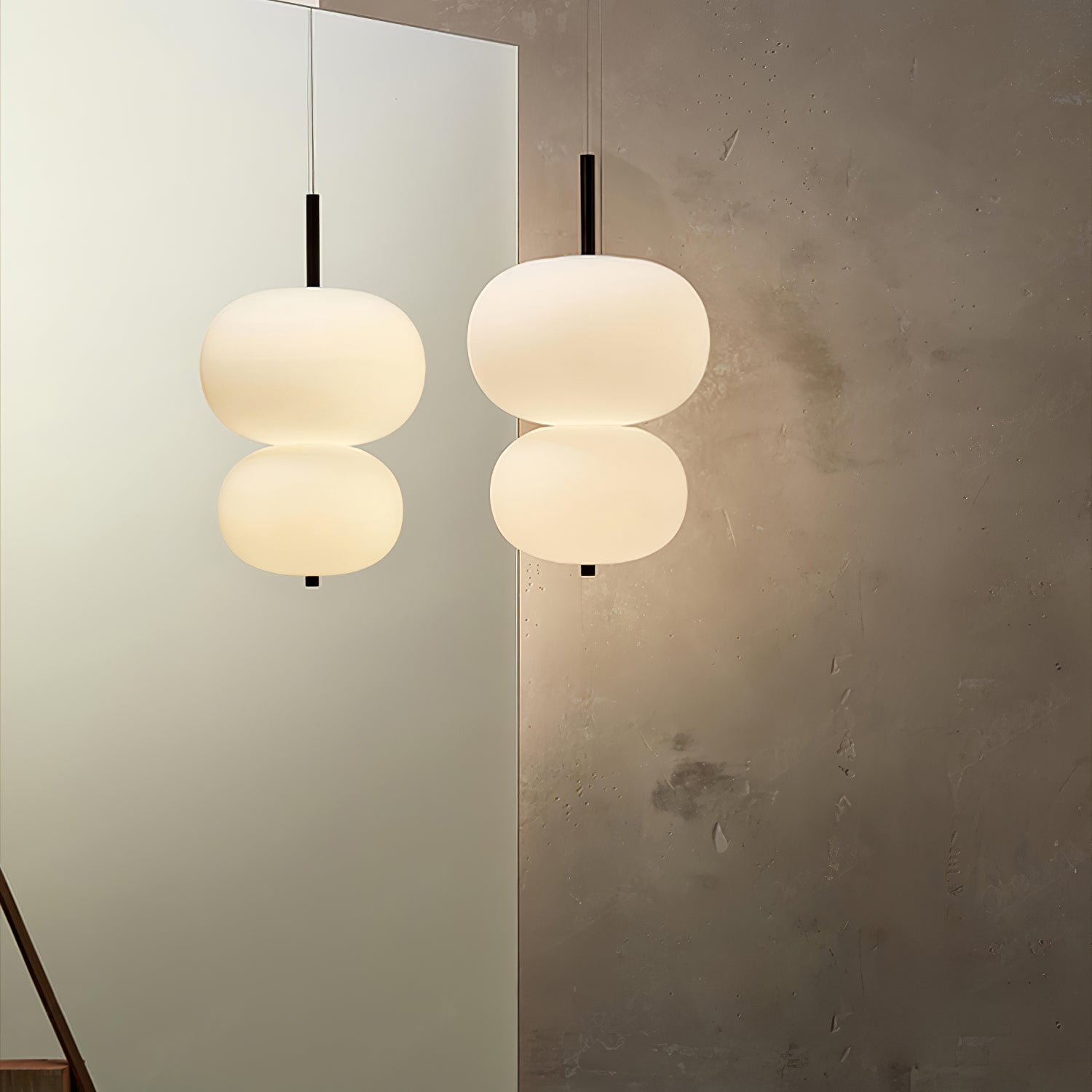 Duality Modern Glass Pendant Light - Letslighting