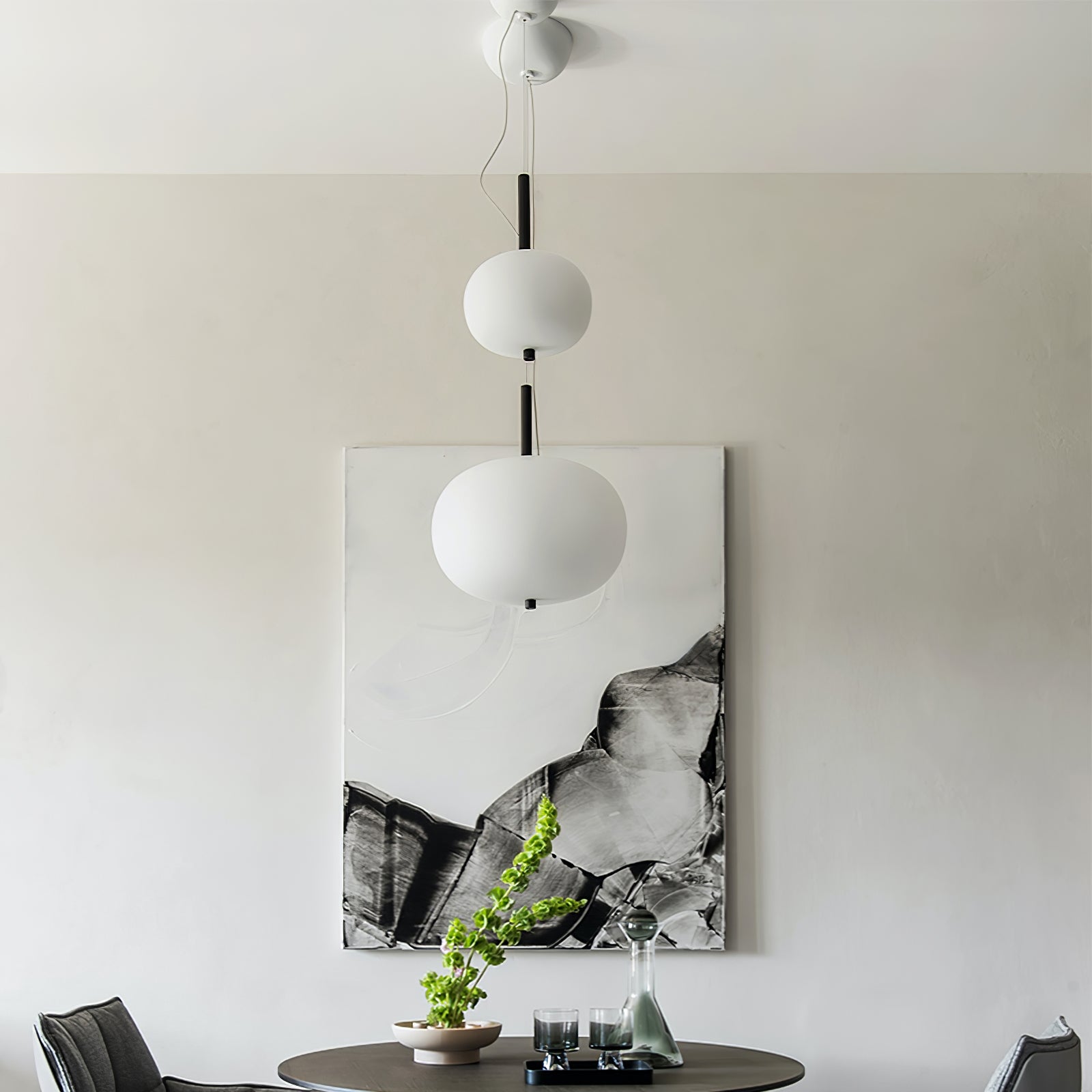 Duality Modern Glass Pendant Light - Letslighting