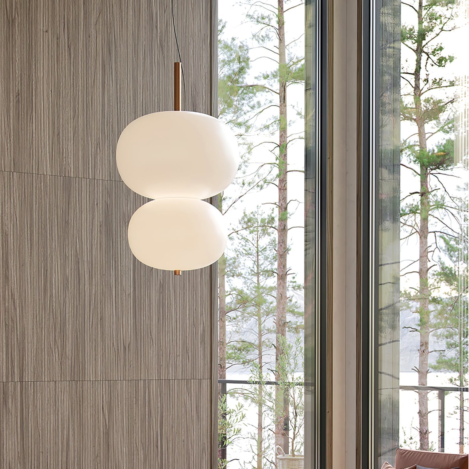 Duality Modern Glass Pendant Light - Letslighting