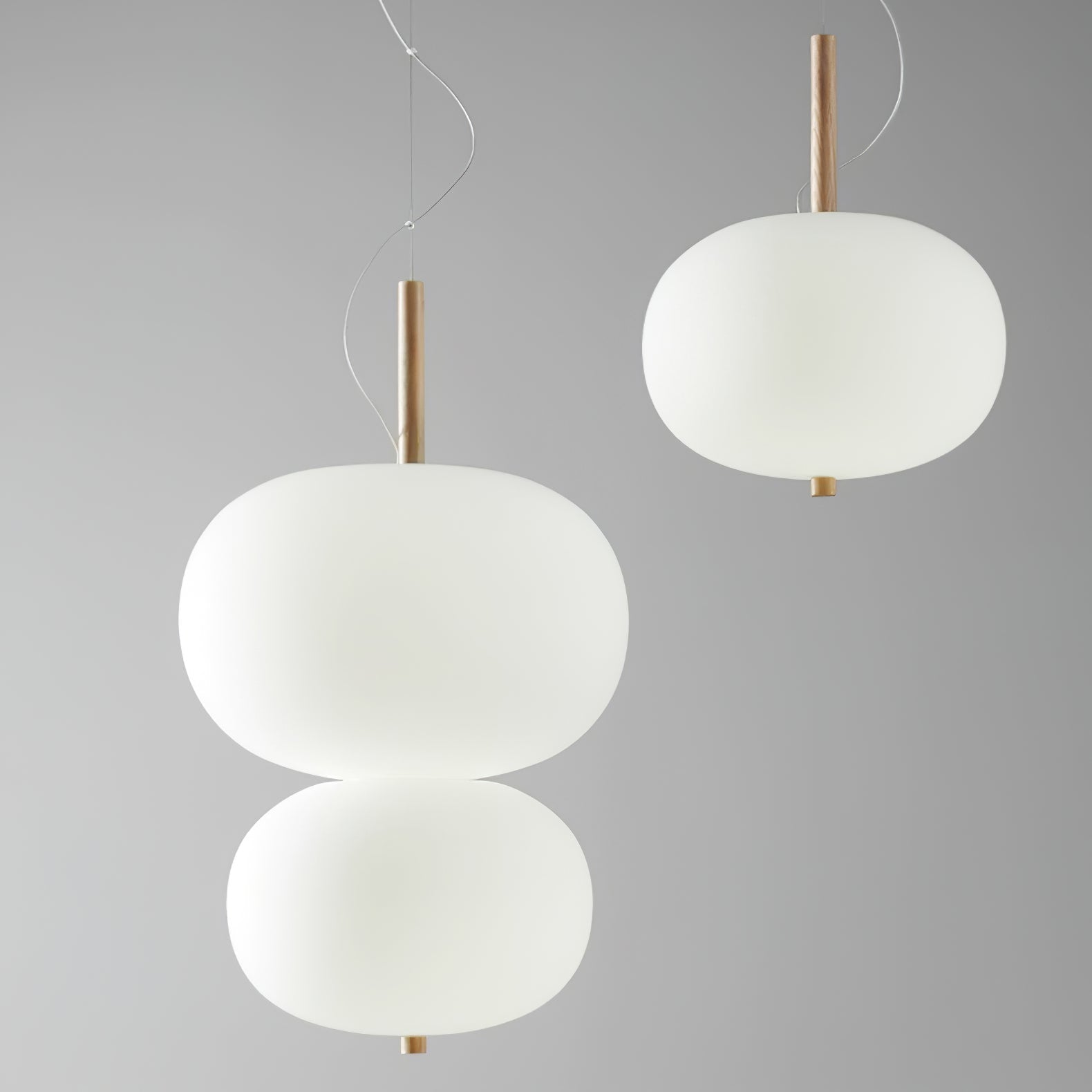 Duality Modern Glass Pendant Light - Letslighting