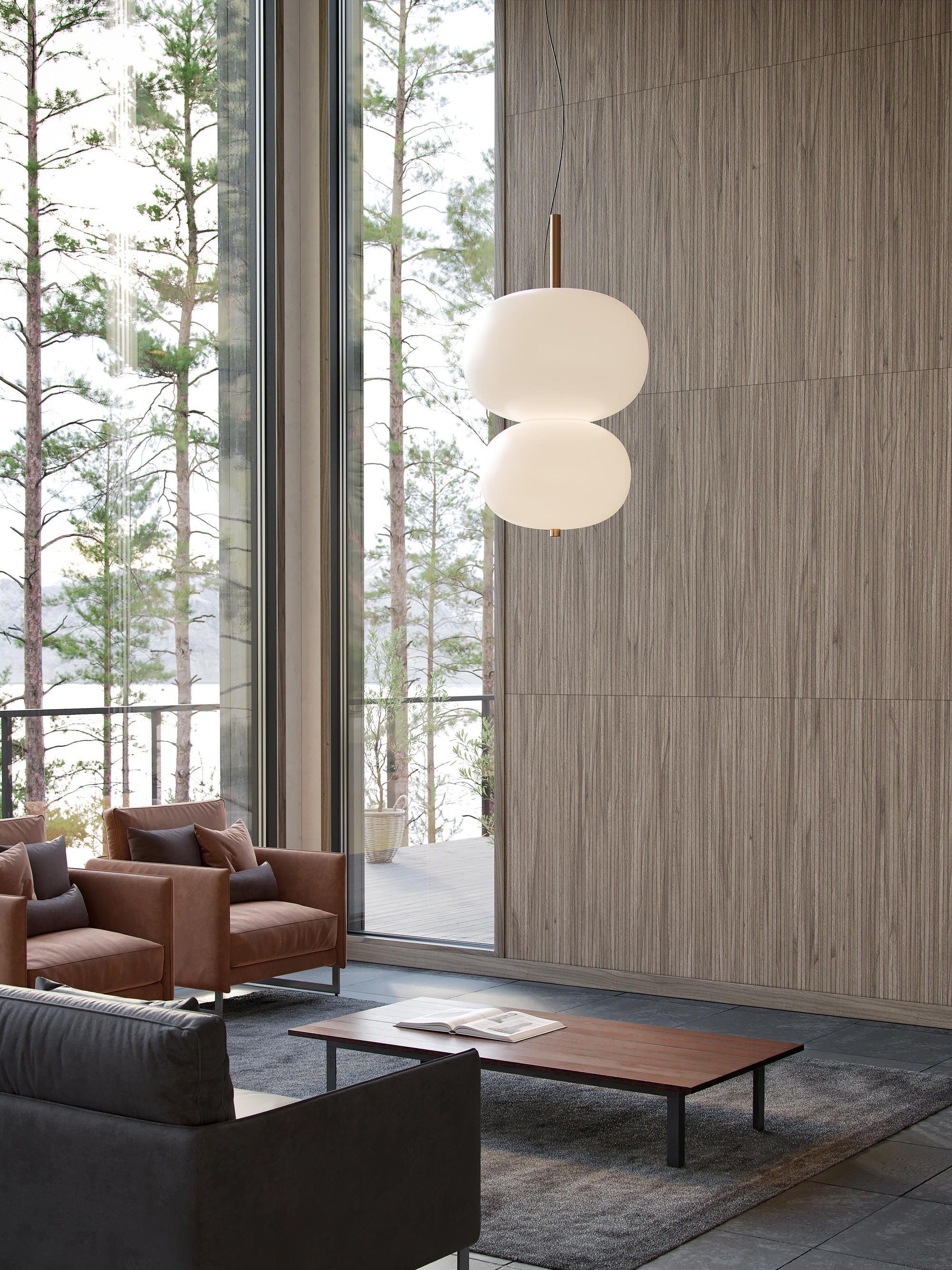 Duality Modern Glass Pendant Light - Letslighting