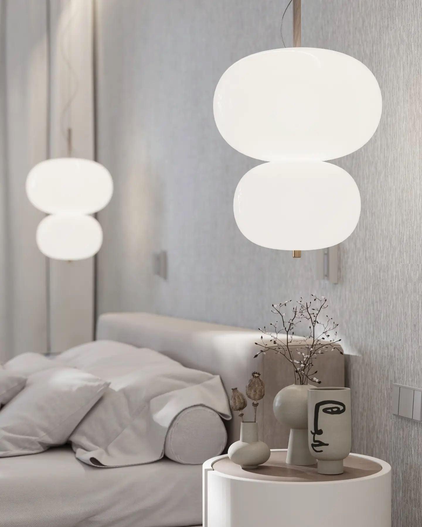 Duality Modern Glass Pendant Light - Letslighting