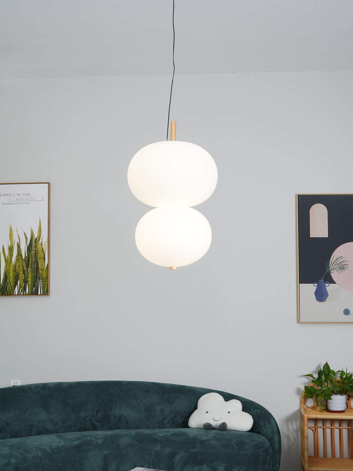 Duality Modern Glass Pendant Light - Letslighting