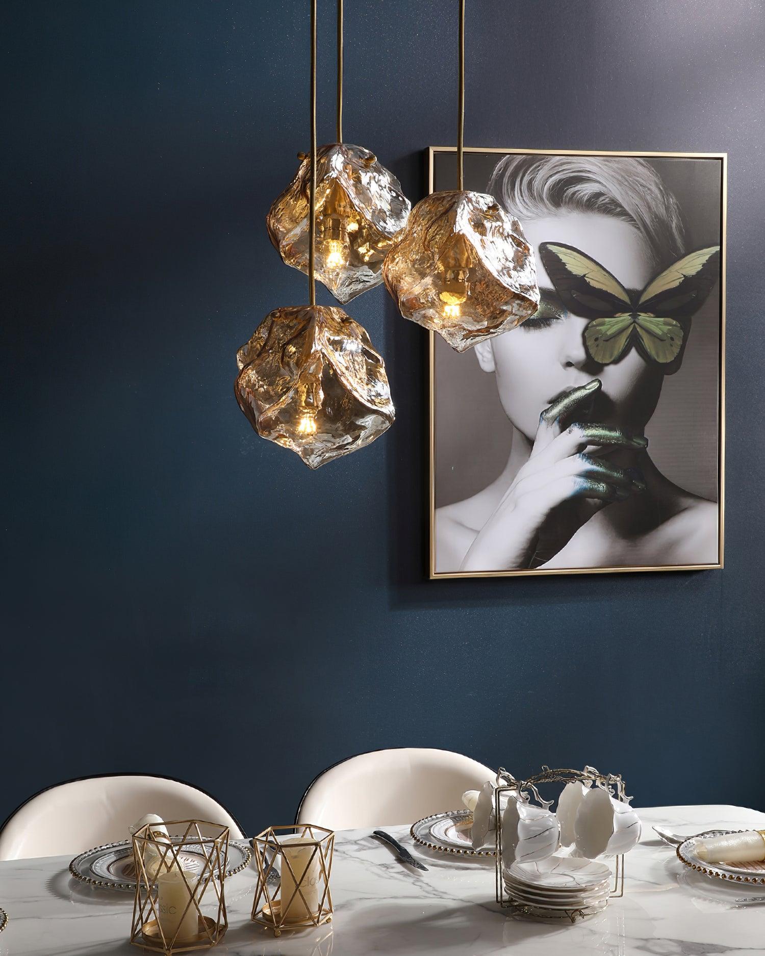 Zionis Brass Luxurious Pendant Lamp - Letslighting