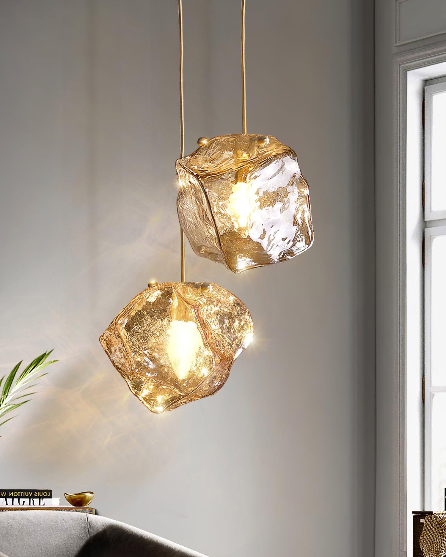 Zionis Brass Luxurious Pendant Lamp - Letslighting