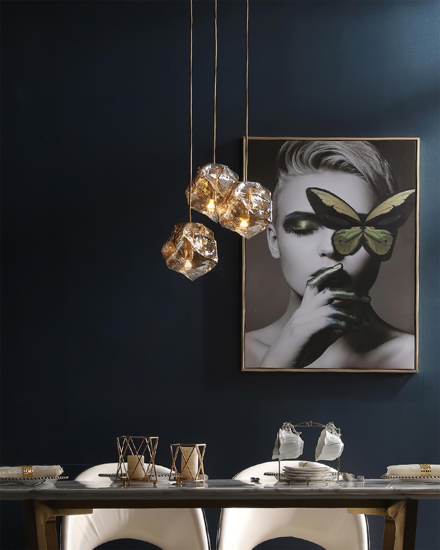 Zionis Brass Luxurious Pendant Lamp - Letslighting