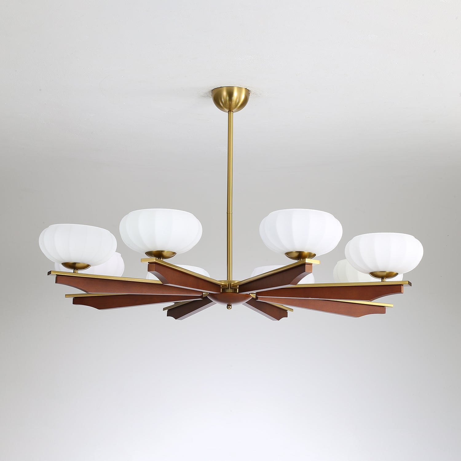 Uzoror Traditional Elegance Vintage Wood Chandelier - Letslighting