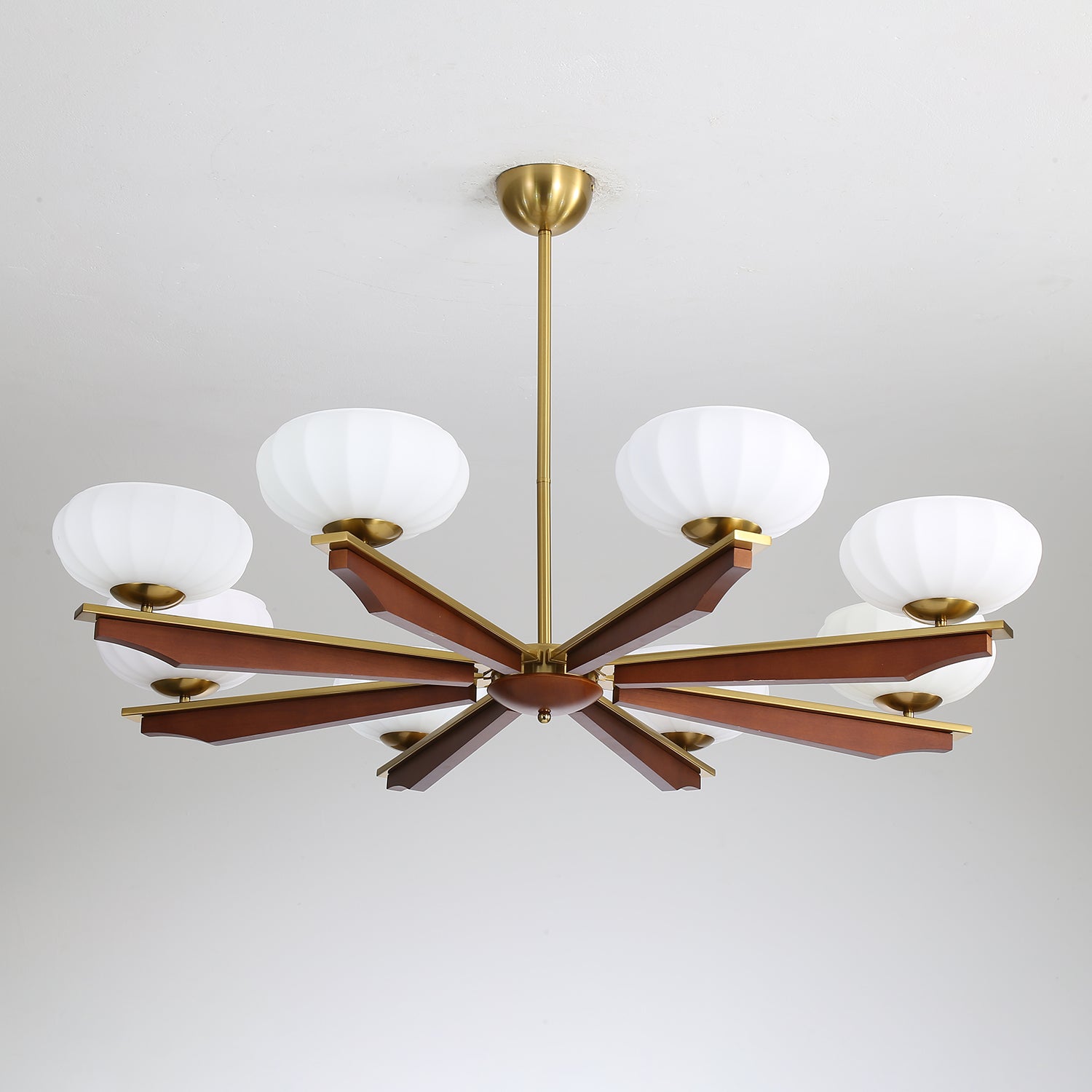 Uzoror Traditional Elegance Vintage Wood Chandelier - Letslighting