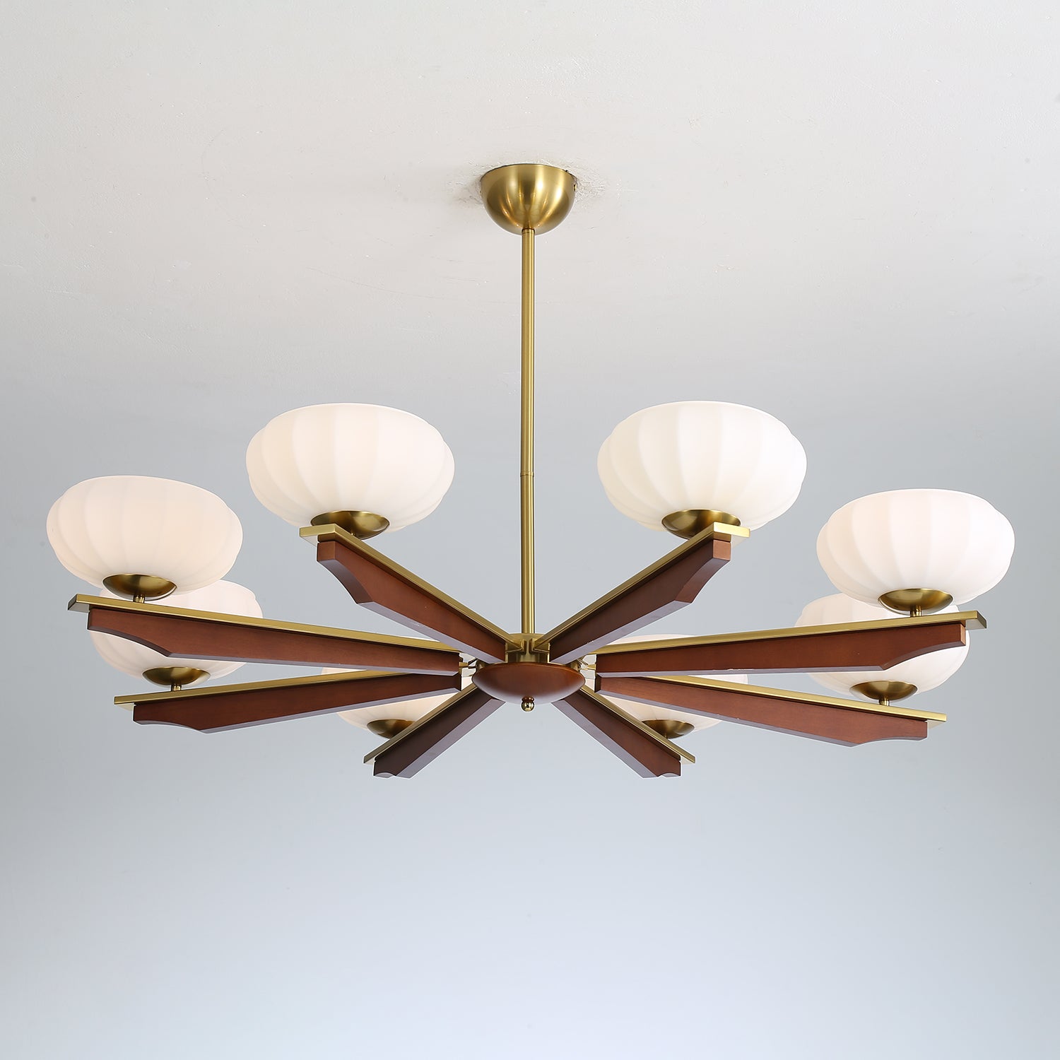 Uzoror Traditional Elegance Vintage Wood Chandelier - Letslighting