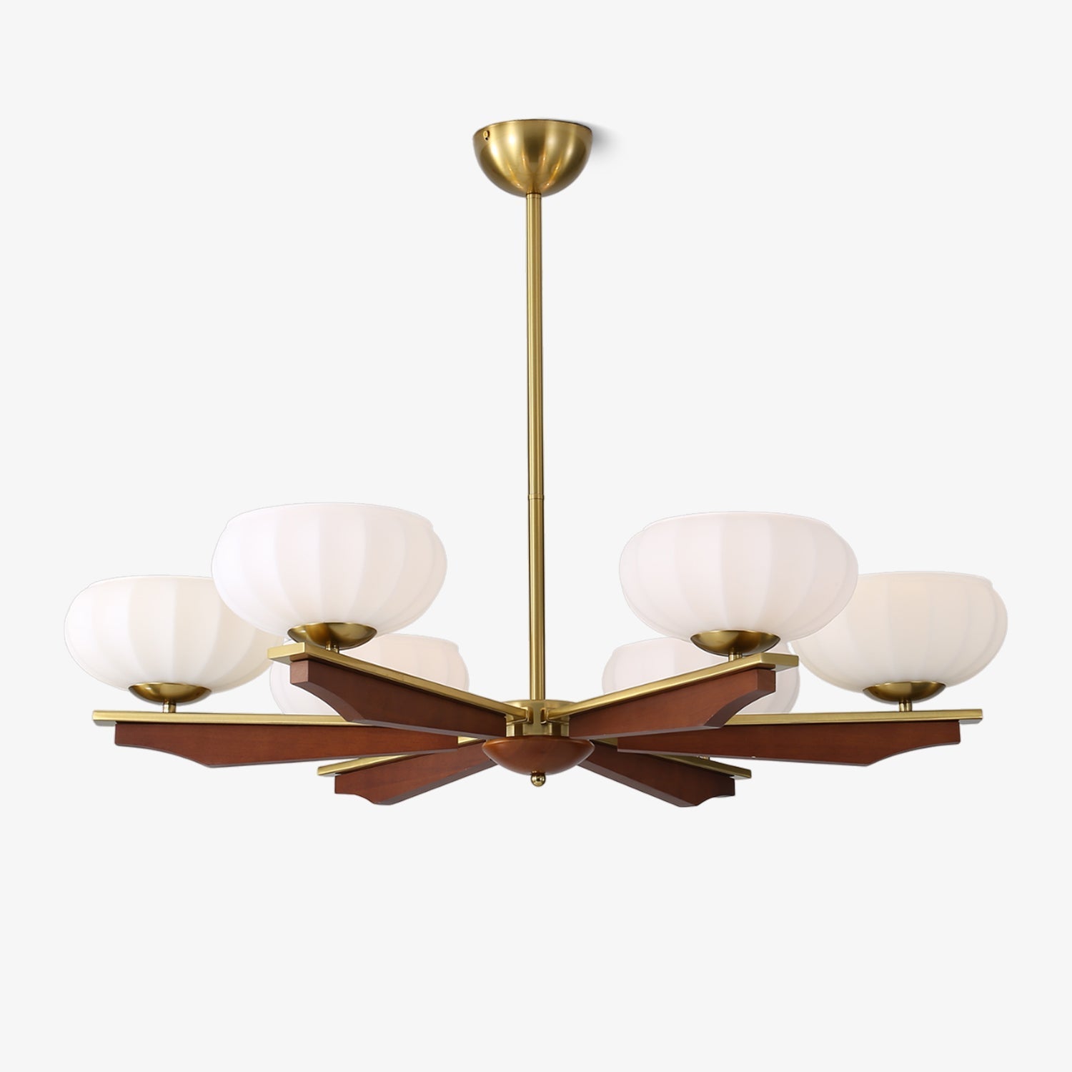 Uzoror Traditional Elegance Vintage Wood Chandelier - Letslighting