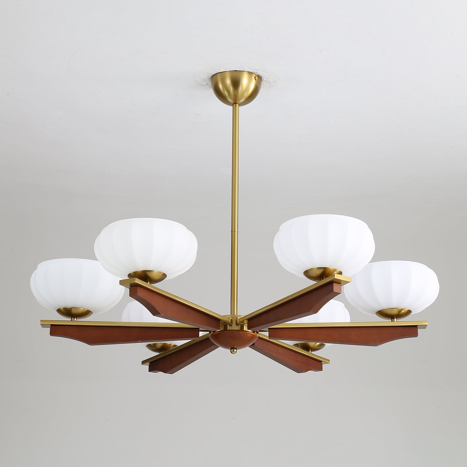 Uzoror Traditional Elegance Vintage Wood Chandelier - Letslighting