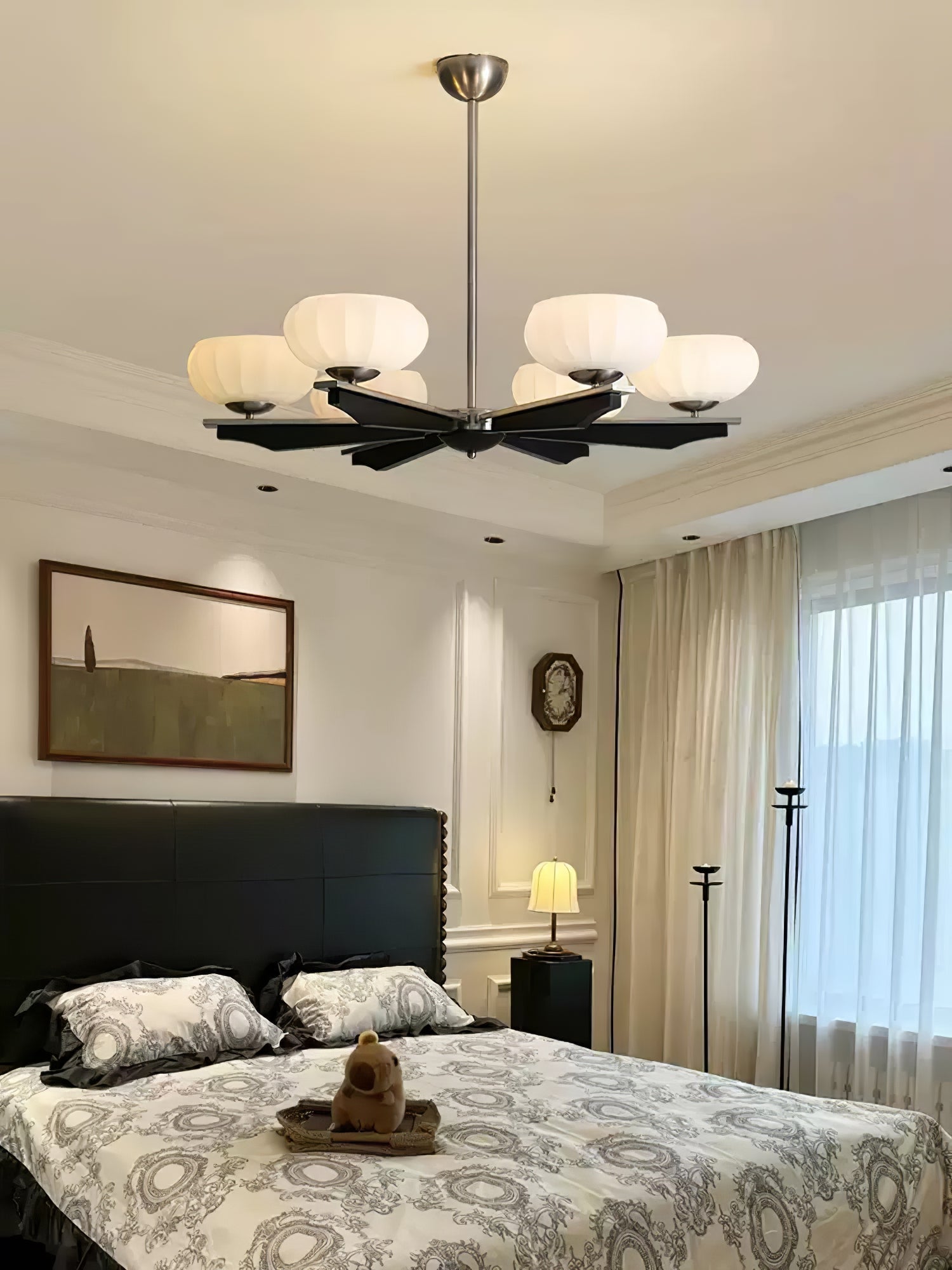 Uzoror Traditional Elegance Vintage Wood Chandelier - Letslighting