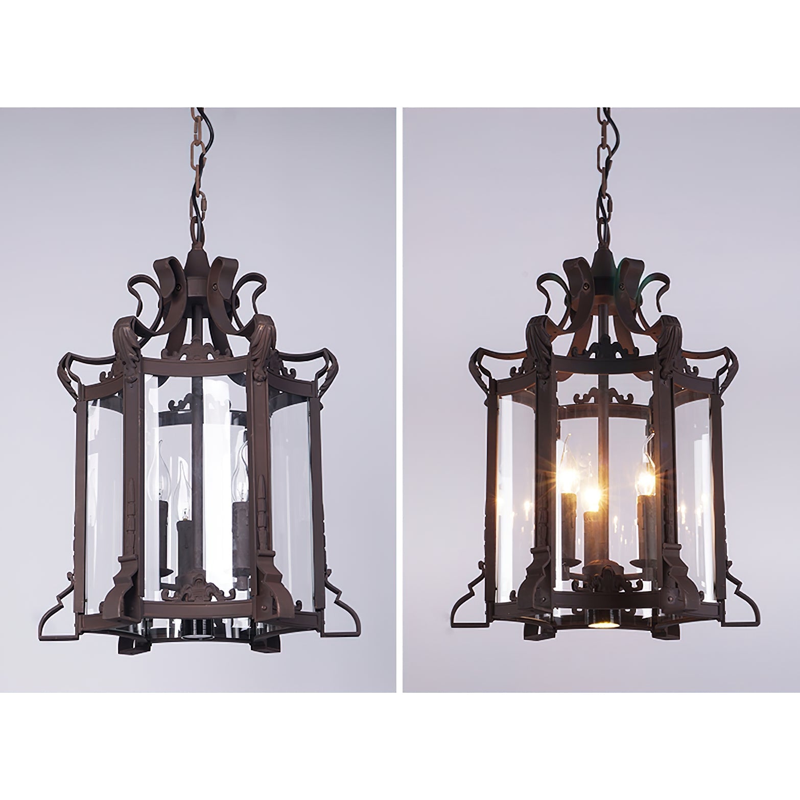 Venoryra Vintage Unique Rust Chandelier - Letslighting