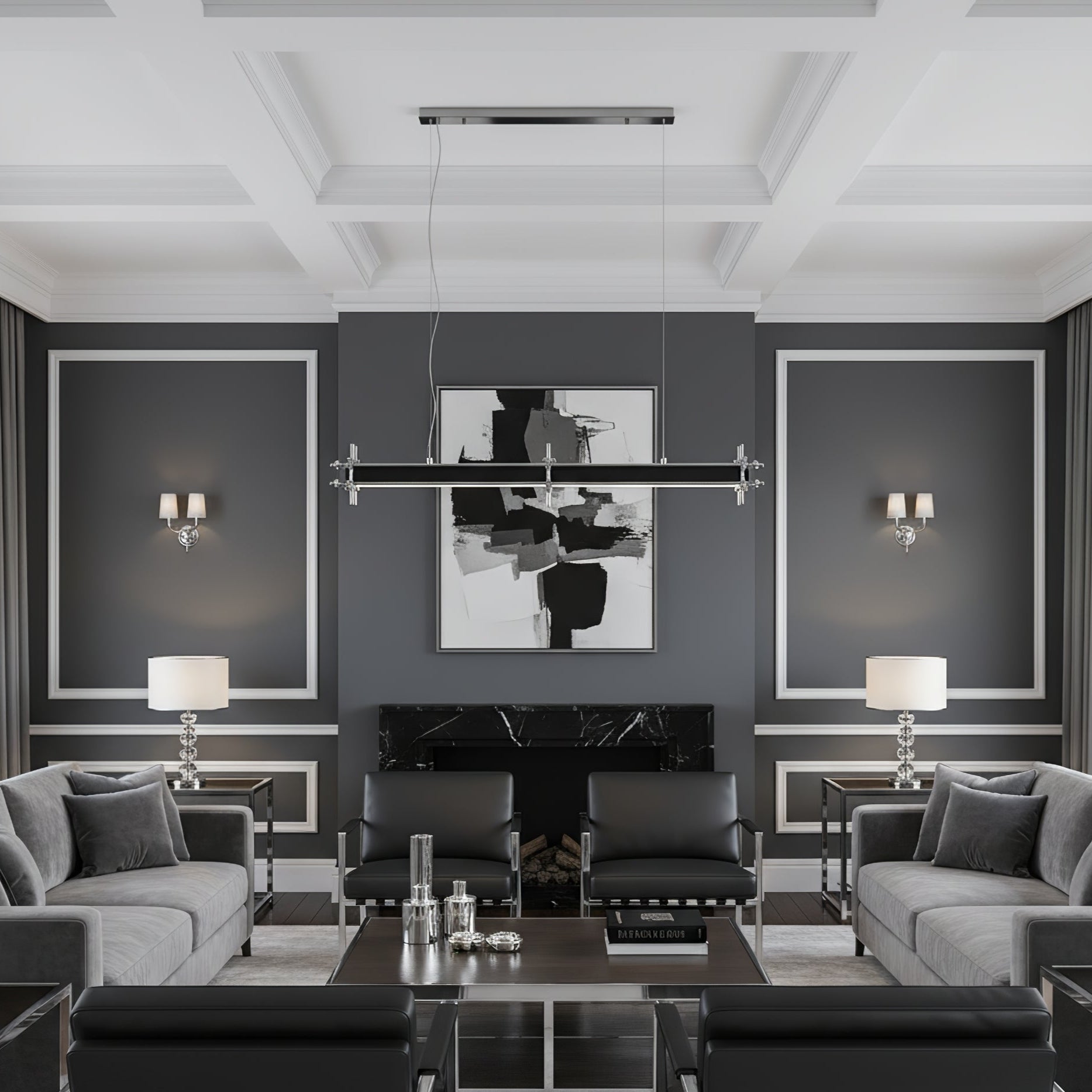Axis Modern Acrylic Pendant Light