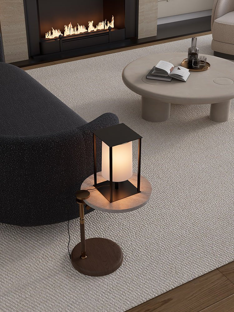 Cage Modern Paper Table Lamp