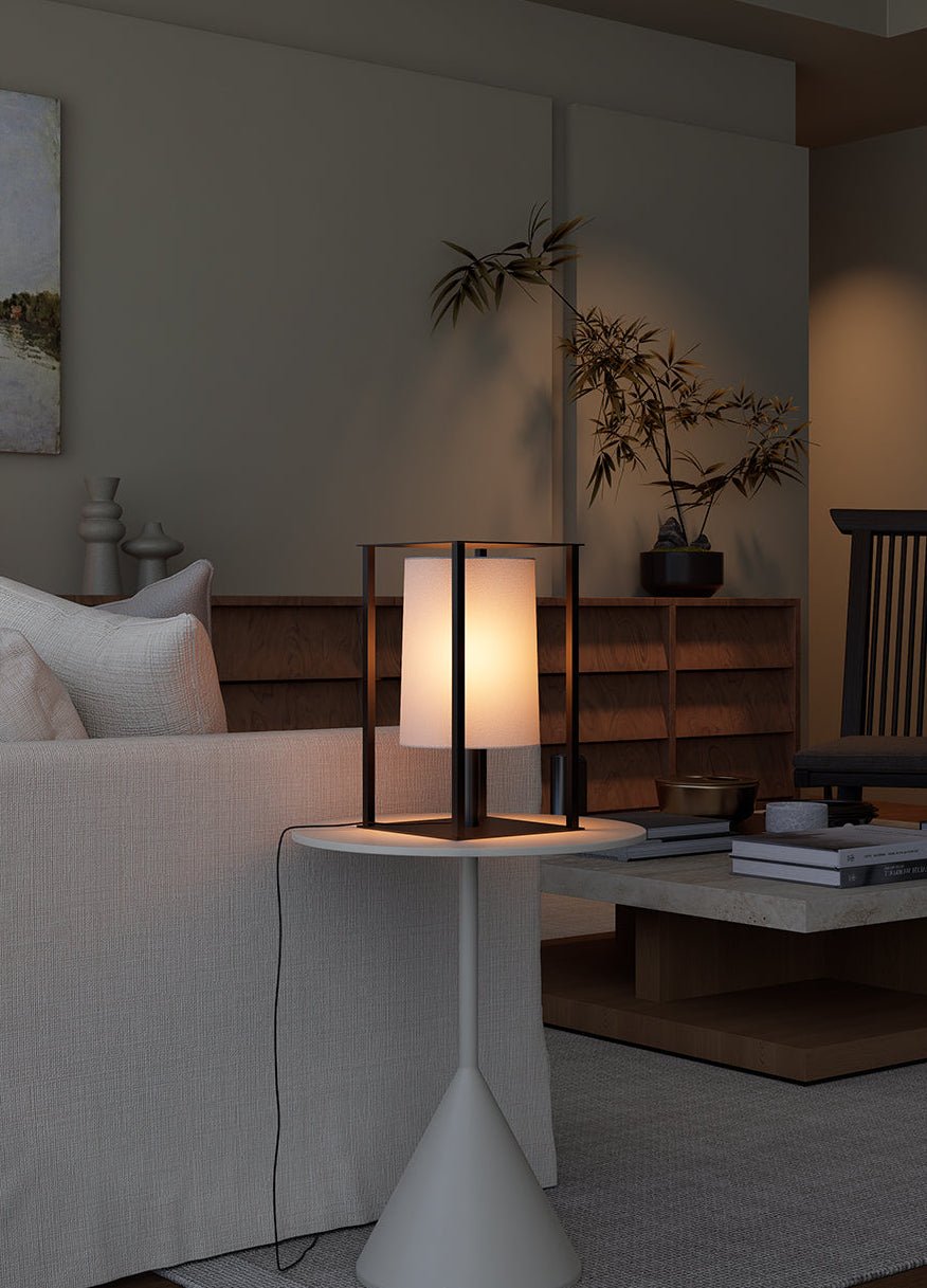 Cage Modern Paper Table Lamp