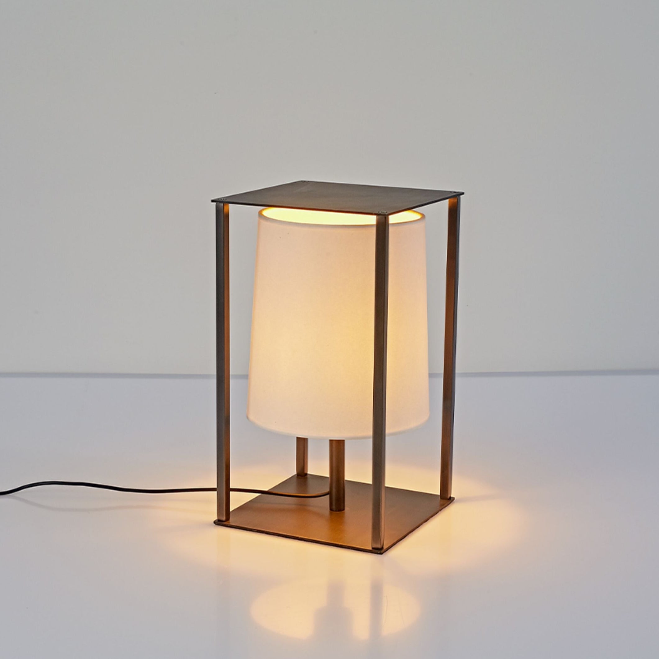Cage Modern Paper Table Lamp