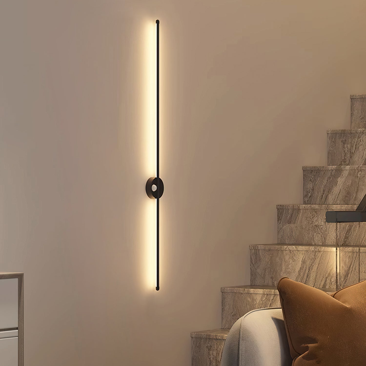 Lustra Wall Lamp Rechargeable Linear Minimalist - Letslighting