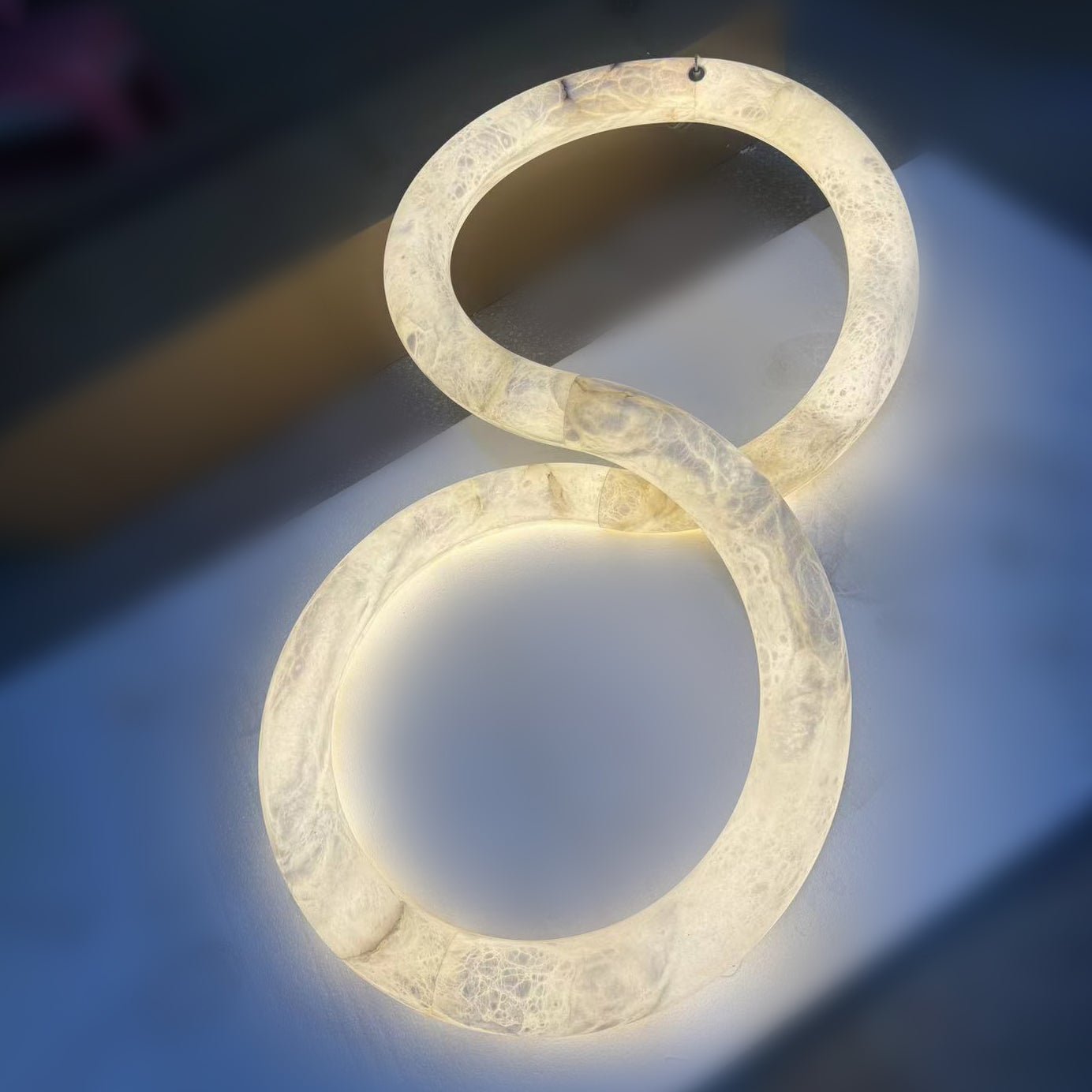 Luste Alabaster Closed-loop Pendant Light Chandelier - Letslighting
