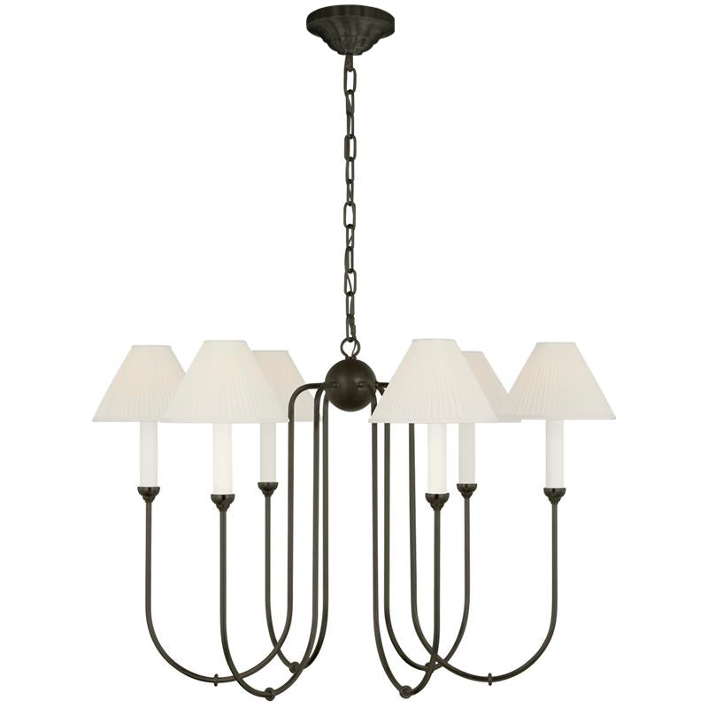 Cotalisra Vintage Industrial Fabric Chandelier - Letslighting