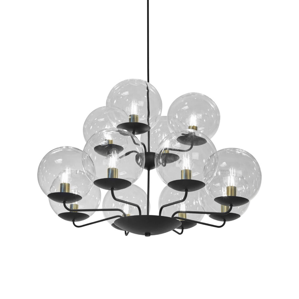 Calaeor Premium Elegance Glass Chandelier - Letslighting