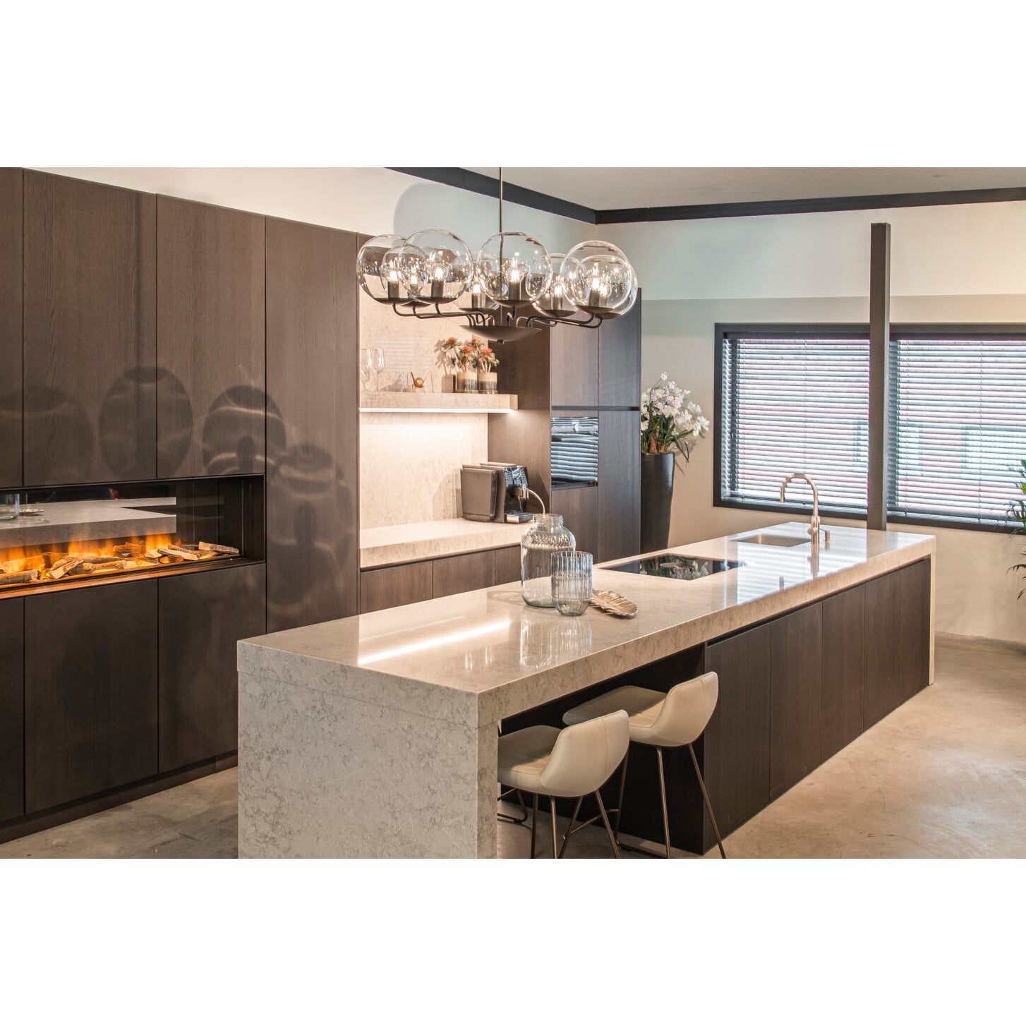 Calaeor Premium Elegance Glass Chandelier - Letslighting