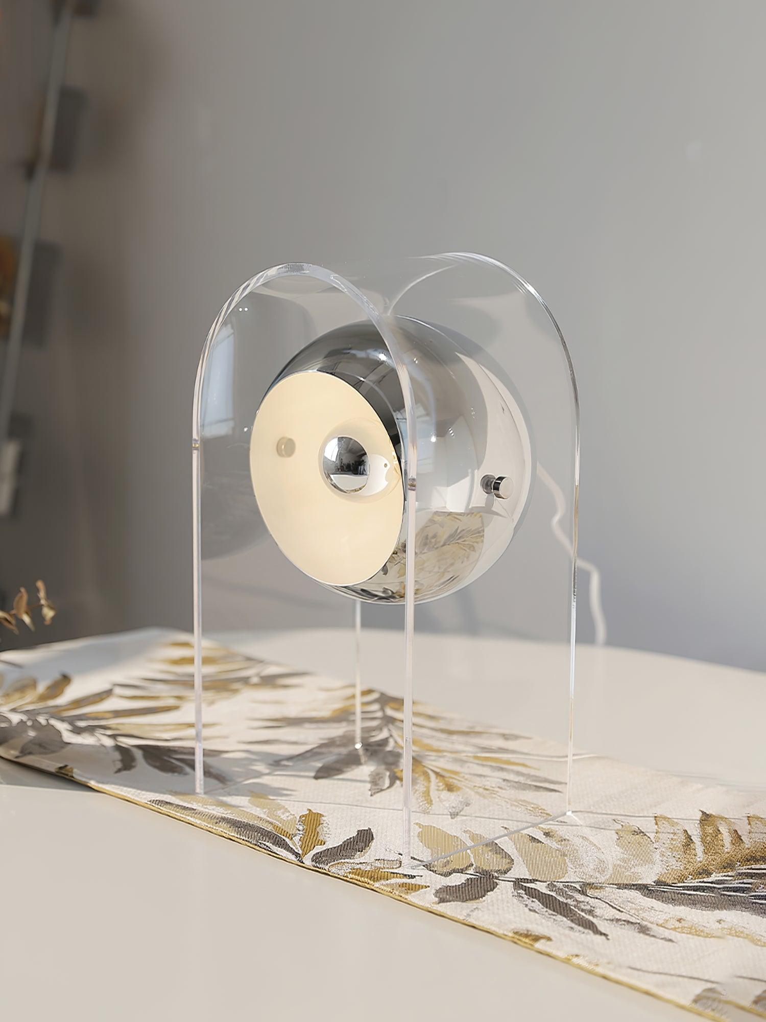 Tynza Steel Futuristic Table Lamp - Letslighting