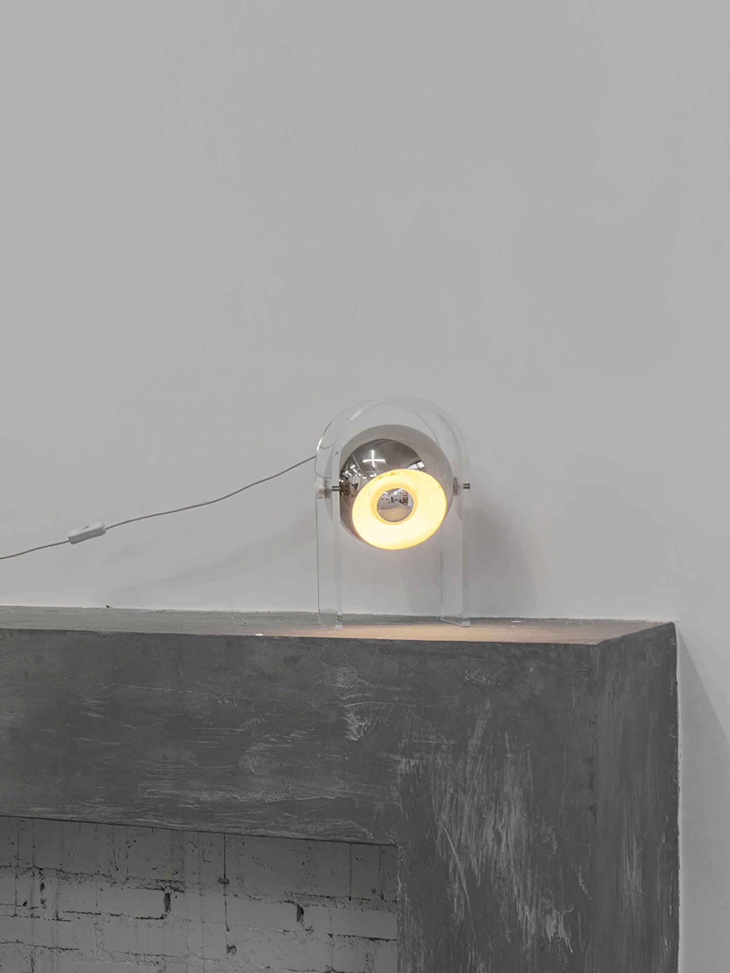 Tynza Steel Futuristic Table Lamp - Letslighting